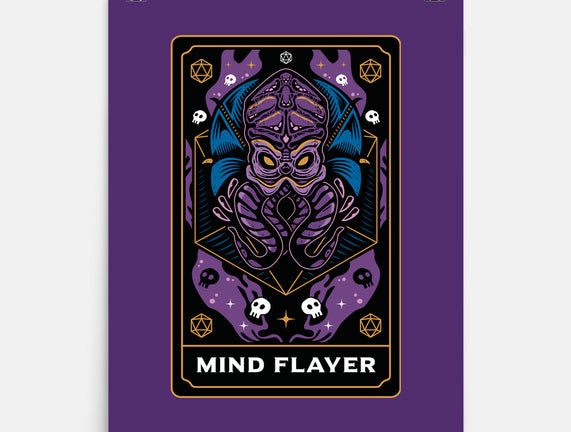 Mind Flayer Tarot Card