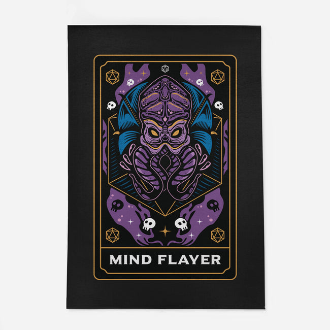 Mind Flayer Tarot Card-None-Indoor-Rug-Logozaste