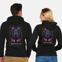 Mind Flayer Tarot Card-Unisex-Zip-Up-Sweatshirt-Logozaste