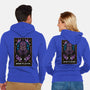 Mind Flayer Tarot Card-Unisex-Zip-Up-Sweatshirt-Logozaste