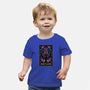 Mind Flayer Tarot Card-Baby-Basic-Tee-Logozaste