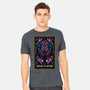 Mind Flayer Tarot Card-Mens-Heavyweight-Tee-Logozaste