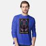 Mind Flayer Tarot Card-Mens-Long Sleeved-Tee-Logozaste