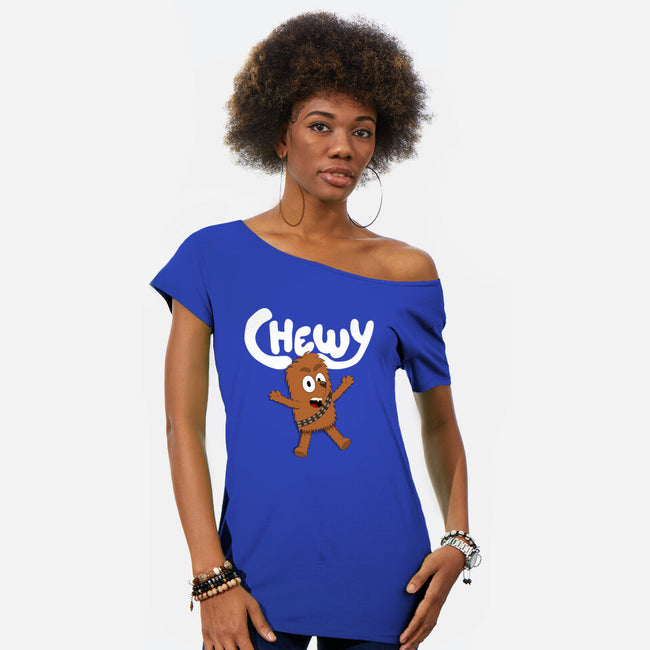 Chewy-Womens-Off Shoulder-Tee-Davo