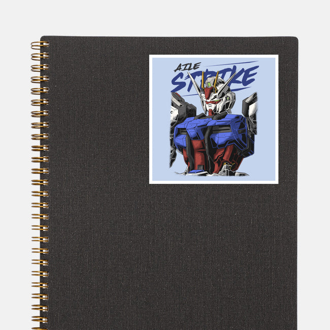 Gundam Strike-None-Glossy-Sticker-DancingHorse