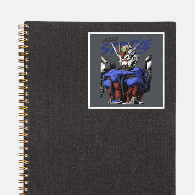 Gundam Strike-None-Glossy-Sticker-DancingHorse