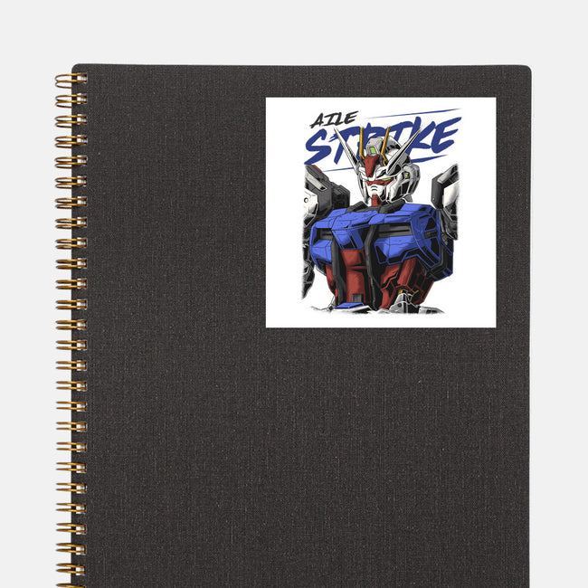 Gundam Strike-None-Glossy-Sticker-DancingHorse