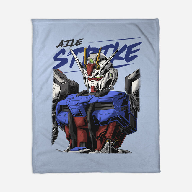 Gundam Strike-None-Fleece-Blanket-DancingHorse