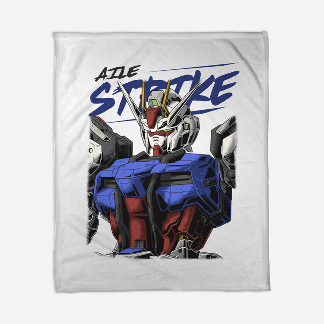 Gundam Strike-None-Fleece-Blanket-DancingHorse