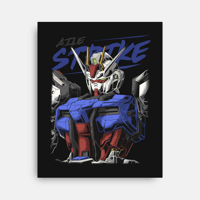 Gundam Strike-None-Stretched-Canvas-DancingHorse