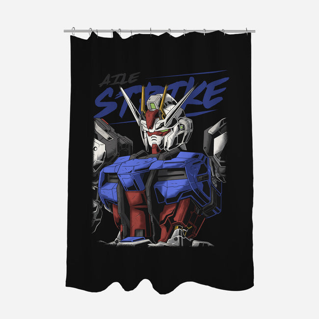 Gundam Strike-None-Polyester-Shower Curtain-DancingHorse