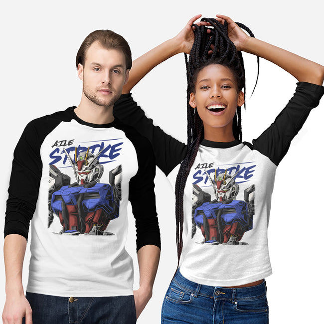 Gundam Strike-Unisex-Baseball-Tee-DancingHorse