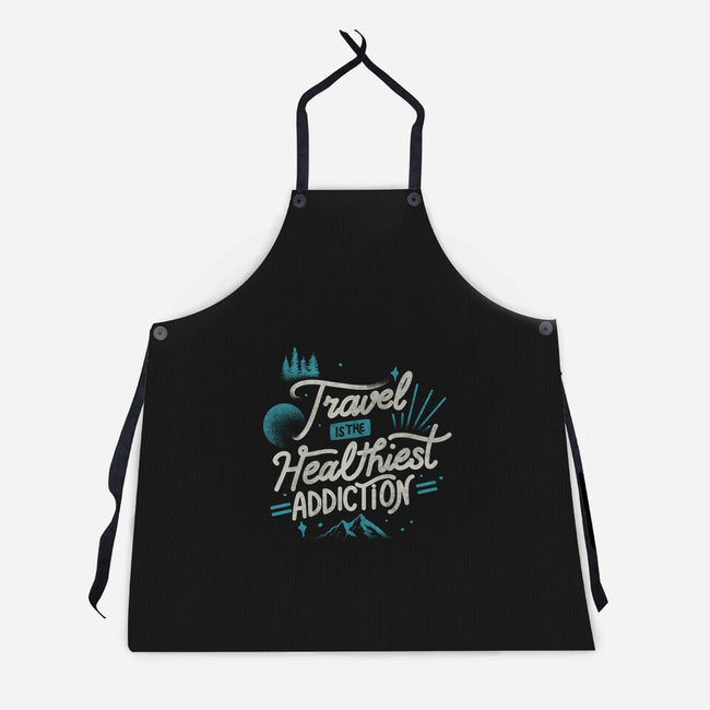 The Healthiest Addiction-Unisex-Kitchen-Apron-tobefonseca