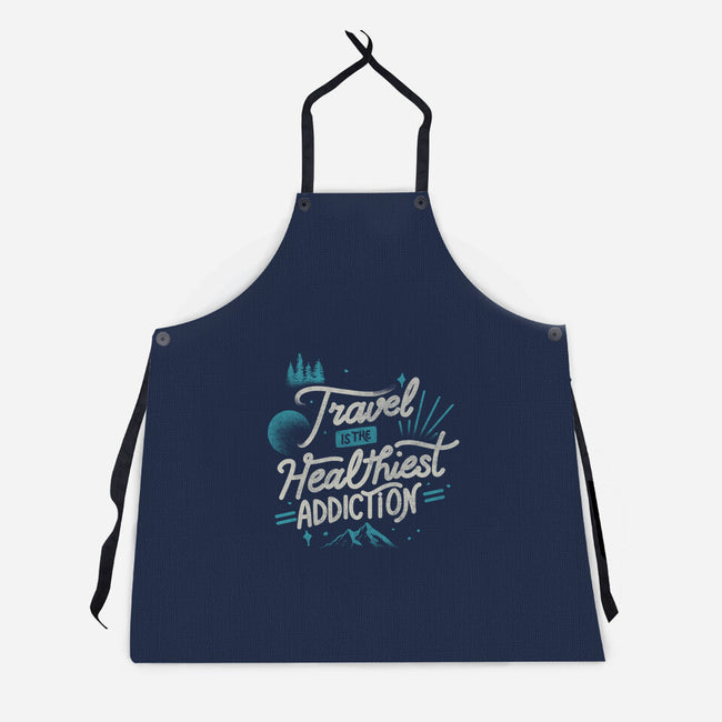 The Healthiest Addiction-Unisex-Kitchen-Apron-tobefonseca