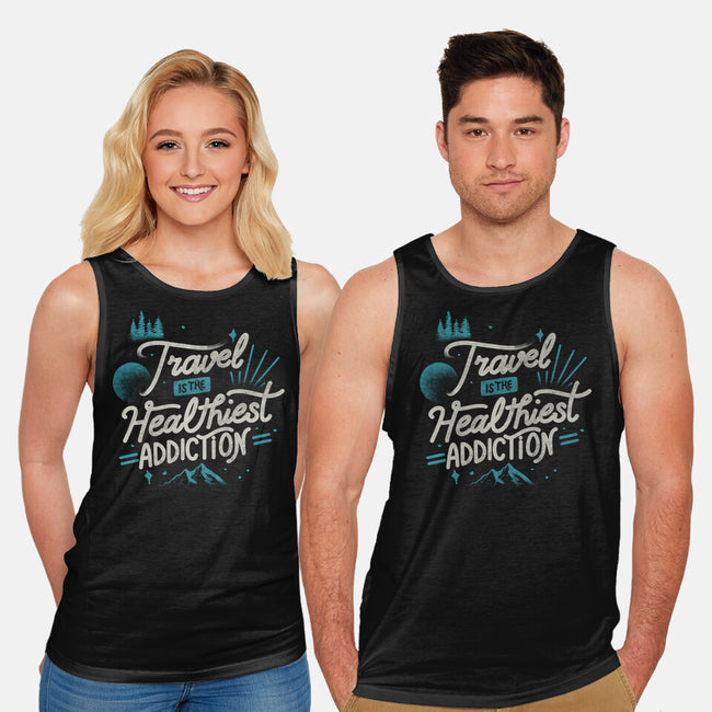 The Healthiest Addiction-Unisex-Basic-Tank-tobefonseca