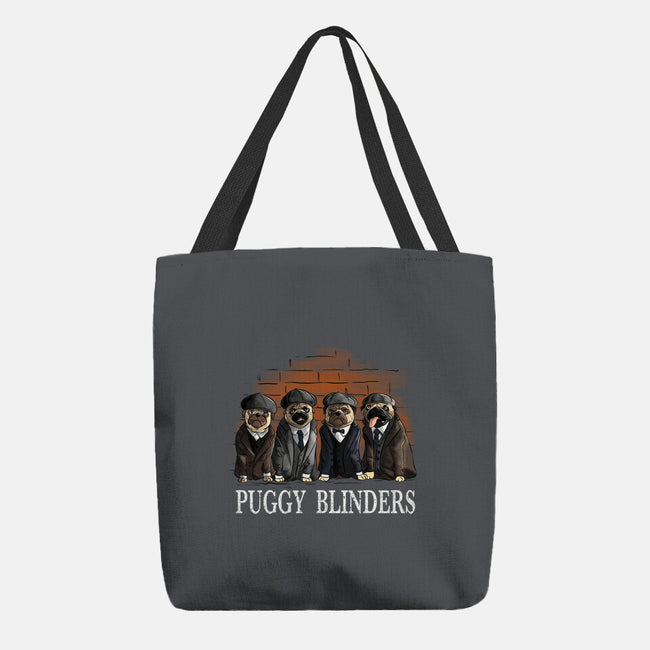 Puggy Blinders-None-Basic Tote-Bag-fanfabio