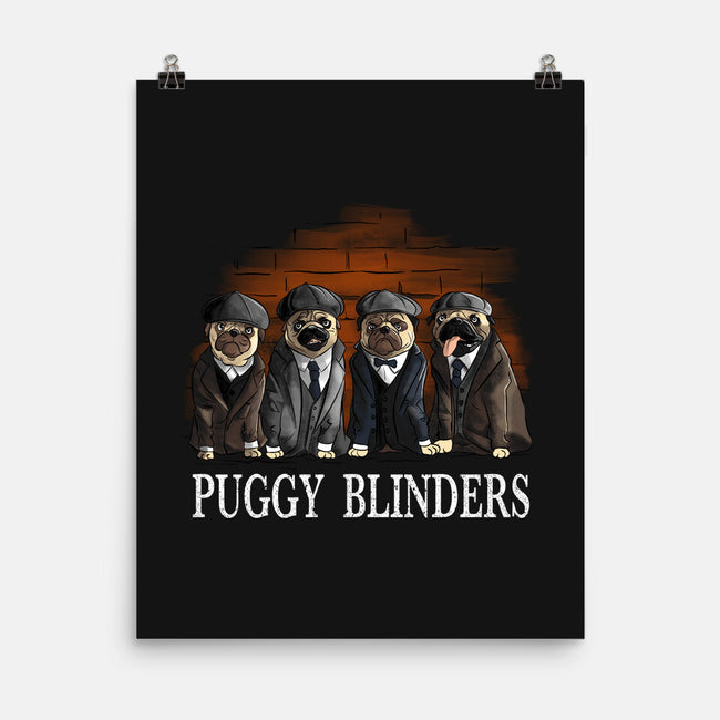 Puggy Blinders-None-Matte-Poster-fanfabio