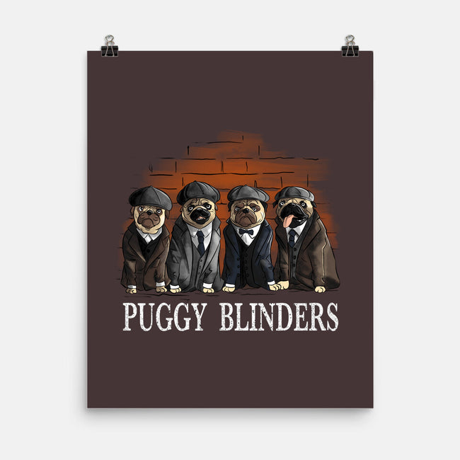 Puggy Blinders-None-Matte-Poster-fanfabio