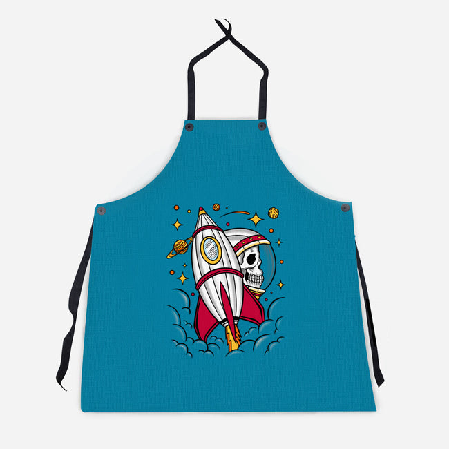 Astro Tattoo-Unisex-Kitchen-Apron-sachpica