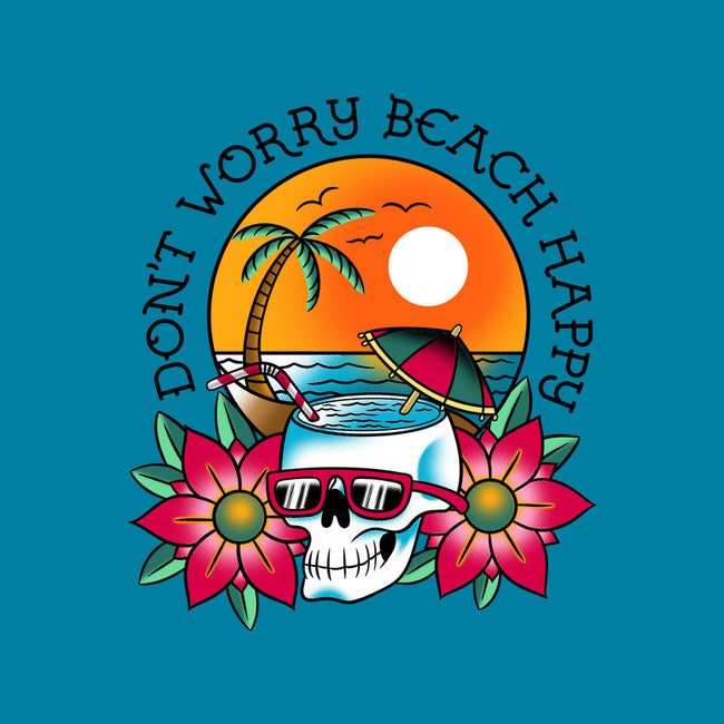 Don't Worry Beach Happy-Unisex-Basic-Tank-sachpica