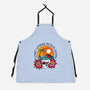 Don't Worry Beach Happy-Unisex-Kitchen-Apron-sachpica