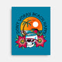 Don't Worry Beach Happy-None-Stretched-Canvas-sachpica