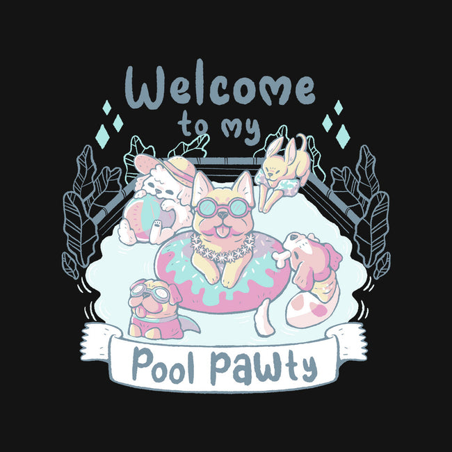 Pool Pawty Time-None-Matte-Poster-xMorfina