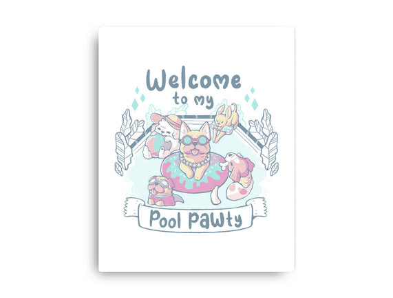 Pool Pawty Time