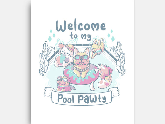 Pool Pawty Time