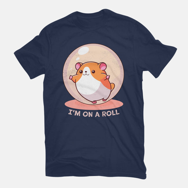 I'm On A Roll-Womens-Basic-Tee-fanfreak1