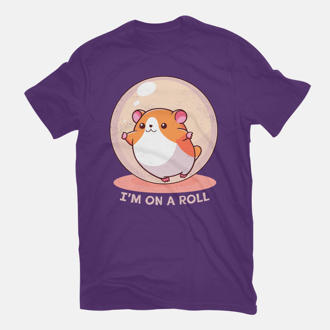 I'm On A Roll-Womens-Basic-Tee-fanfreak1