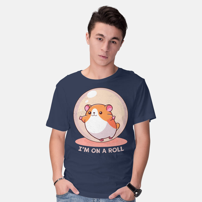 I'm On A Roll-Mens-Basic-Tee-fanfreak1