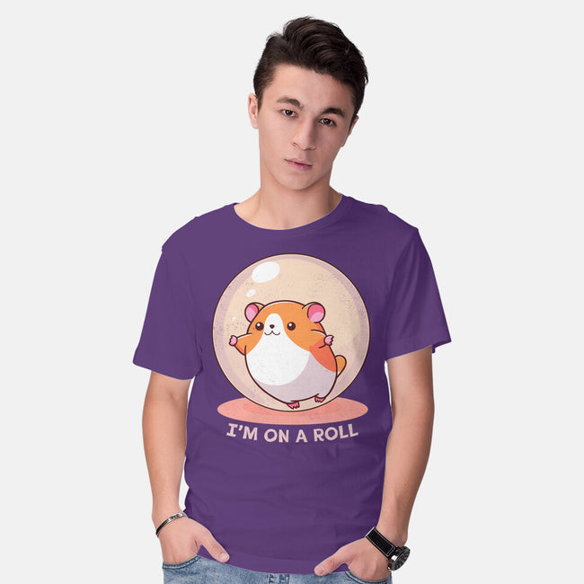 I'm On A Roll-Mens-Basic-Tee-fanfreak1