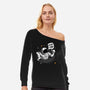 Houston Everything Is Ok-Womens-Off Shoulder-Sweatshirt-sachpica