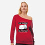 I Don't Have The Energy-Womens-Off Shoulder-Sweatshirt-fanfabio