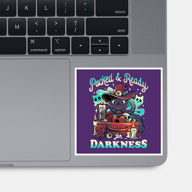 Ready For Darkness-None-Glossy-Sticker-Snouleaf