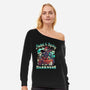 Ready For Darkness-Womens-Off Shoulder-Sweatshirt-Snouleaf