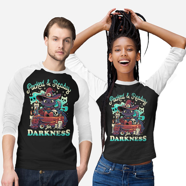 Ready For Darkness-Unisex-Baseball-Tee-Snouleaf