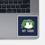 Not Toaday-None-Glossy-Sticker-koalastudio