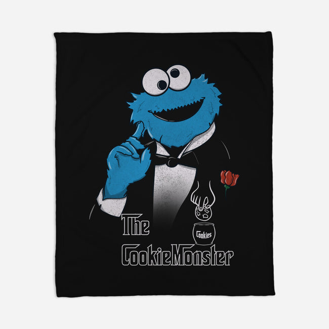 The CookieMonster-None-Fleece-Blanket-Claudia