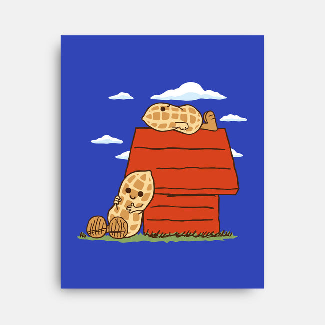 Peanuts-None-Stretched-Canvas-Melonseta