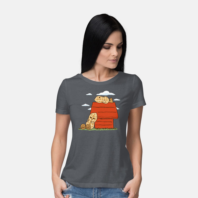 Peanuts-Womens-Basic-Tee-Melonseta