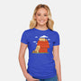 Peanuts-Womens-Fitted-Tee-Melonseta