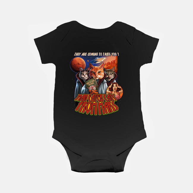 Cats From Mars-Baby-Basic-Onesie-daobiwan