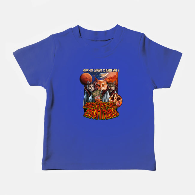 Cats From Mars-Baby-Basic-Tee-daobiwan