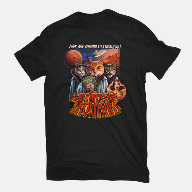 Cats From Mars-Mens-Basic-Tee-daobiwan