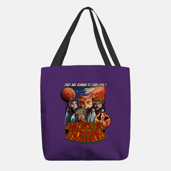 Cats From Mars-None-Basic Tote-Bag-daobiwan