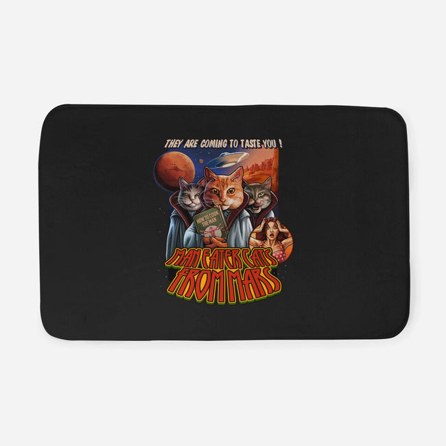 Cats From Mars-None-Memory Foam-Bath Mat-daobiwan