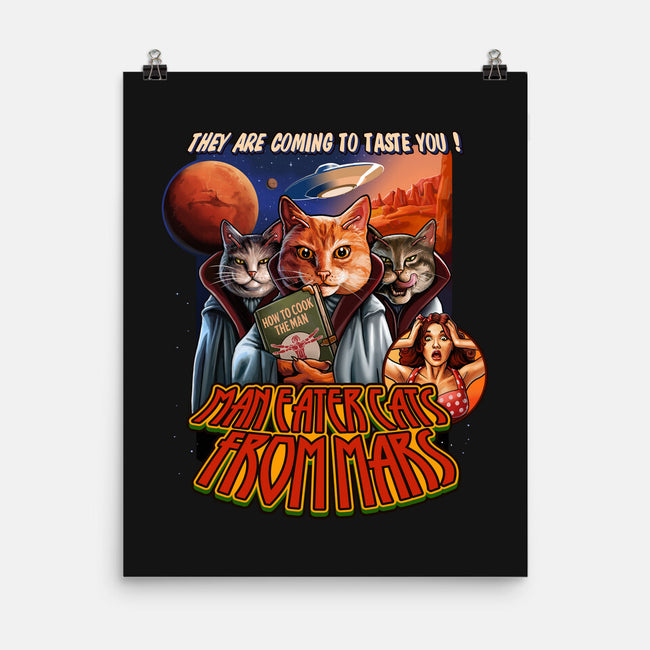 Cats From Mars-None-Matte-Poster-daobiwan