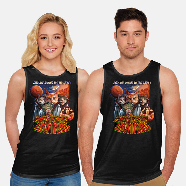 Cats From Mars-Unisex-Basic-Tank-daobiwan